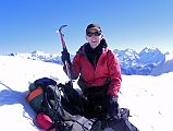 02 Jerome Ryan On The Chulu Far East Summit At 6056m At 9am 